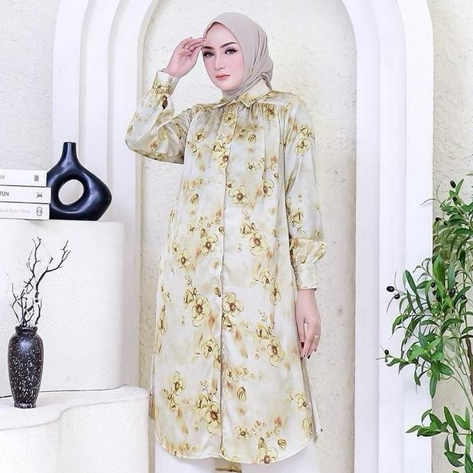 Promo TUNIK alimo sutra silk premium COD