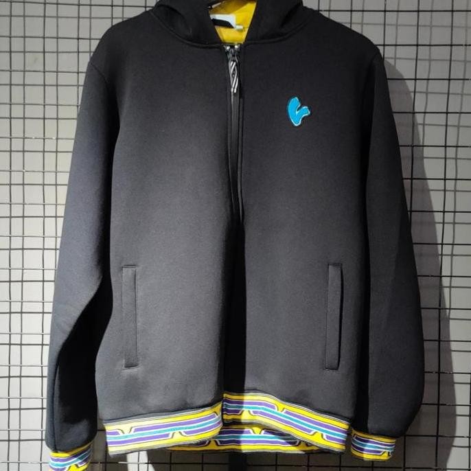 Ok jaket vespa original black yellow Ok