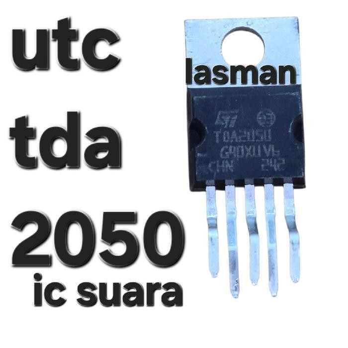 GLOSIR TDA 2050 UTC ASLI ORIGINAL ORI ORIGIN  TDA2050L TDA 2050L 2050 SUPORT BUAT GANTI TDA 2030 204