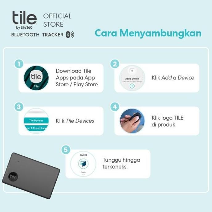 Tile Slim - Bluetooth Tracker / Pelacak Pintar