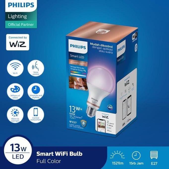 Philips Smart Wifi Led Bulb 13w A67