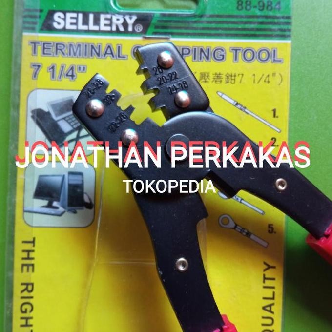 Tang Skun Sellery/Crimping Tool Sellery/Tang Crimping Tool/Terminal
