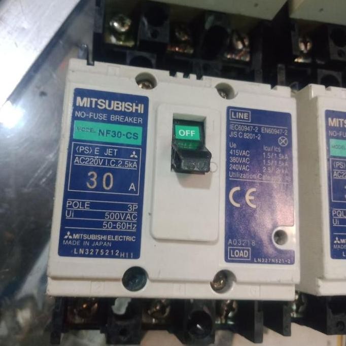 mccb nfb breaker mitsubishi nf30cs 10a