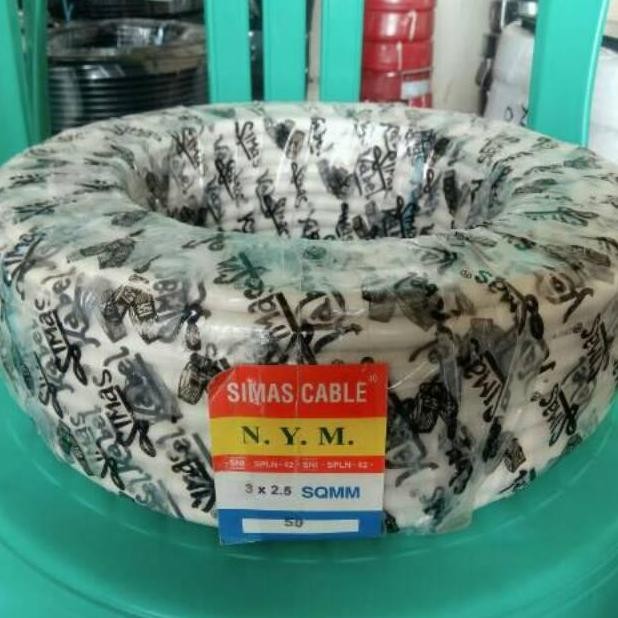 Kabel listrik NYM 3x2,5 simas kualitas Eterna