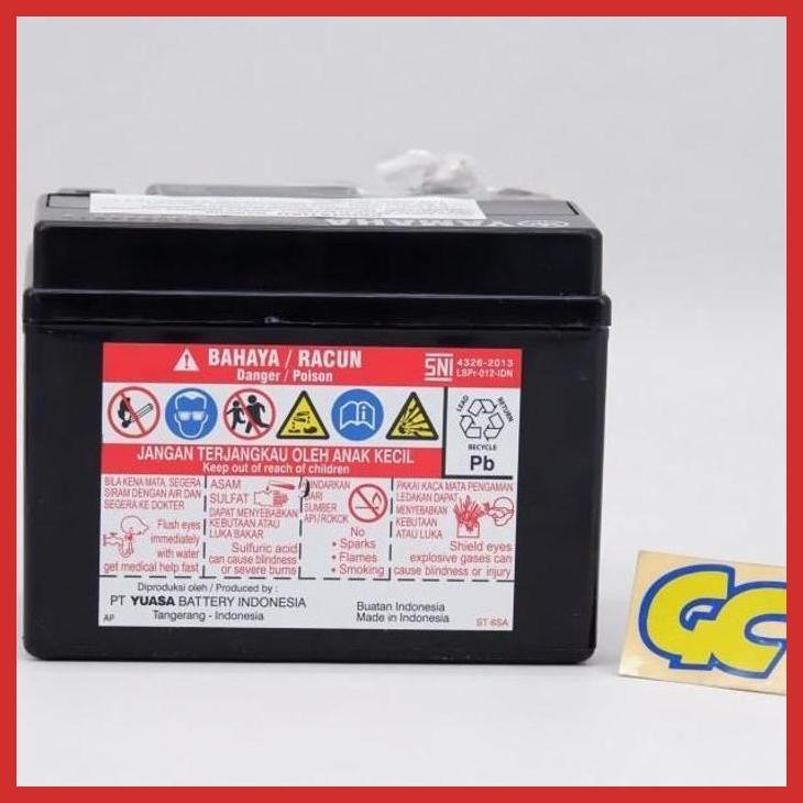 SALE BATTERY / AKI MOTOR YAMAHA VIXION, BYSON, R15, XEON ORIGINAL ASLI PABRIK SPARE PART