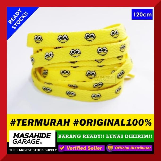 Spongebob Laces Tali Sepatu Spongebob Squarepants Nike Kyrie