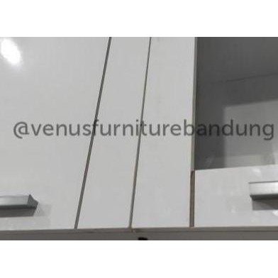 Kitchen set lemari dapur atas putih 3 pintu minimalis LUAR BANDUNG