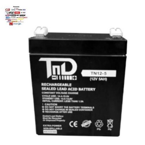 Baterai UPS aki kering TND 12-5 12v 5Ah TND 12V 5Ah Batre Murah