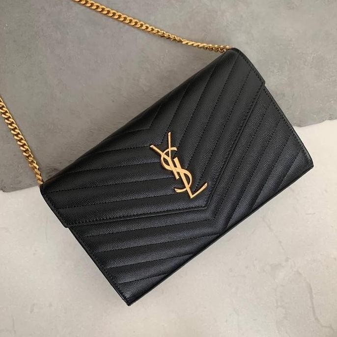 Ysl Monogram Woc 22Cm In Black Ghw