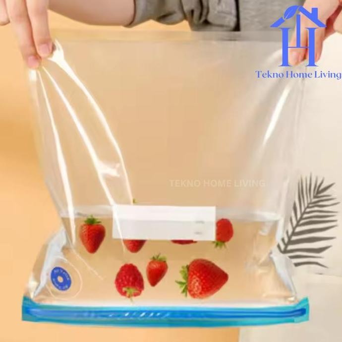 Oslo Company Plastik Vakum Makanan Ziplock Inc Mini Pump