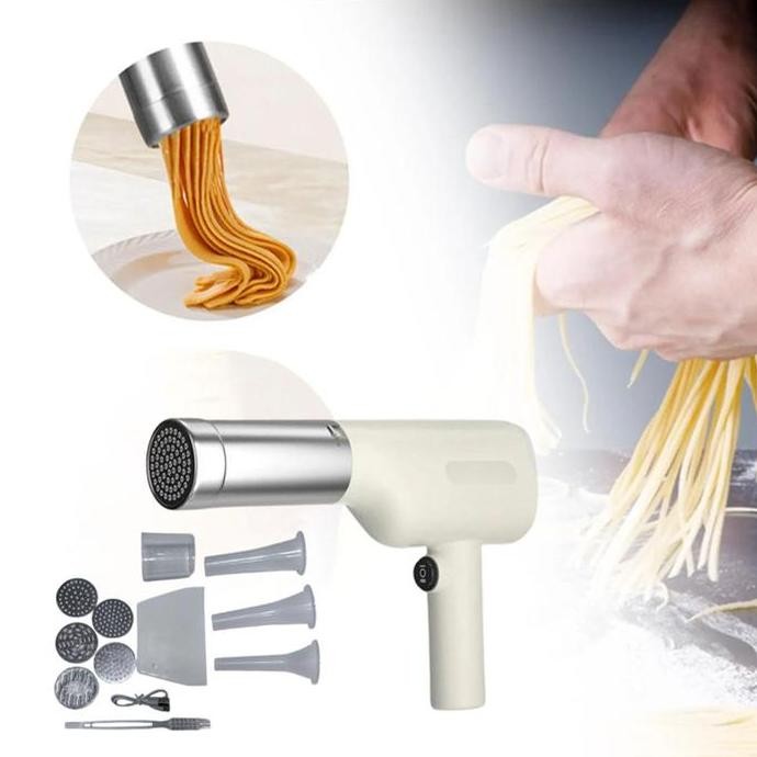 Promo COD Pasta Maker Elektrik Mesin Mie Listrik Pasta Giling Mie Gilingan Mie Elektrik Bisa diCharg