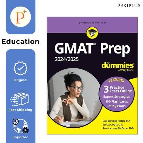 TERLARIS GMAT Prep 2024/2025 for Dummies with Online Practi - 9781394183364