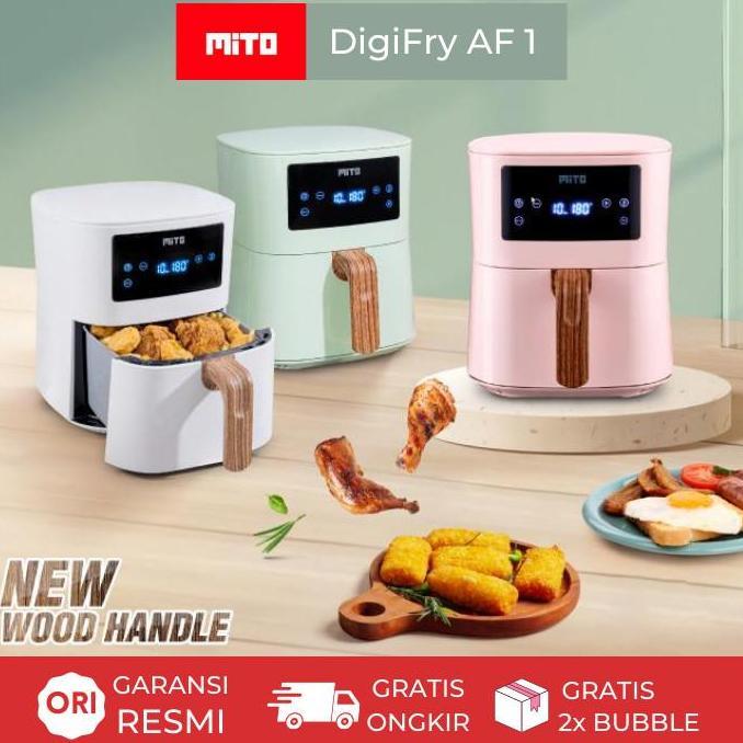 Digital Air Fryer Mito Af1 Garansi Resmi Mito Af 1 Digifryer Low Watt