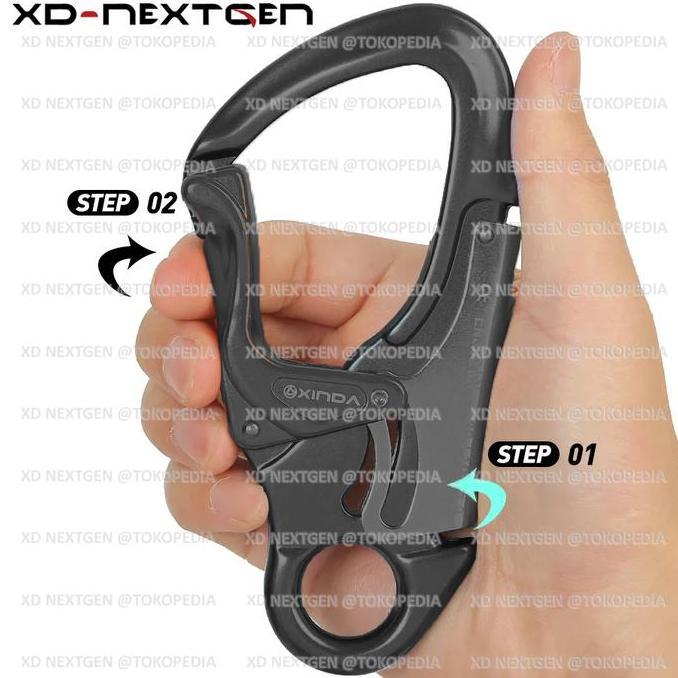 Xinda Positioning Lanyard with Hook (not petzl grillon hook)