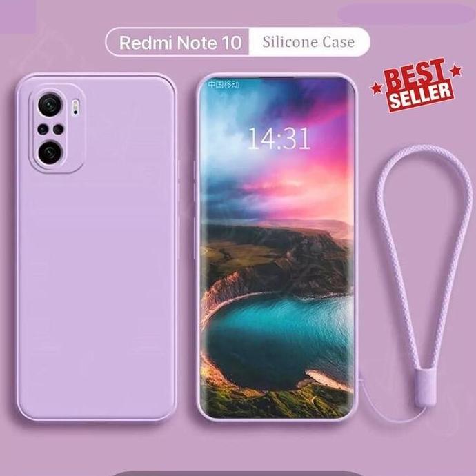 CASE XIAOMI REDMI NOTE 10 10S SOFT CASE BABY SKIN FREE TALI MICROFIBER CASING COVER HP