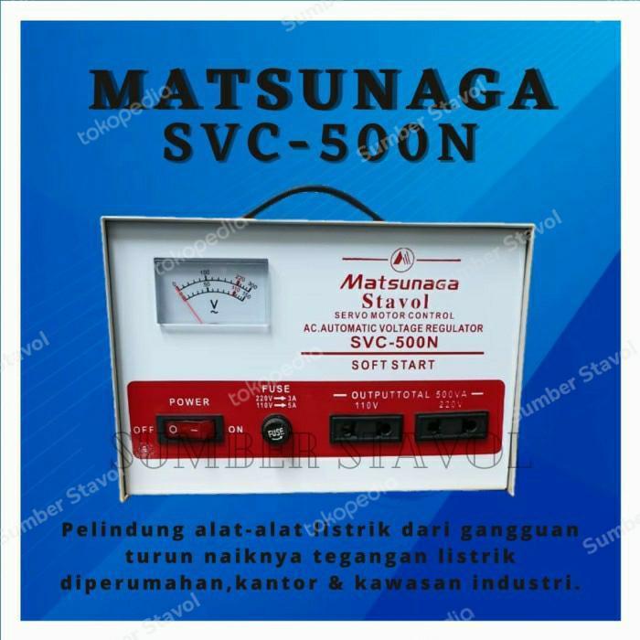 Stabilizer listrik Matsunaga 500 N