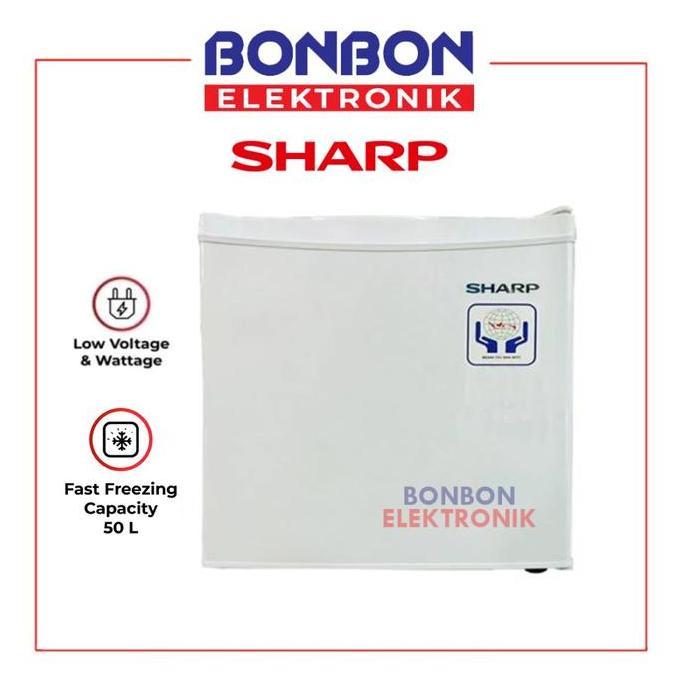 [/] Sharp Kulkas Mini Sj-50Mb-Xw / Portable Mini Bar