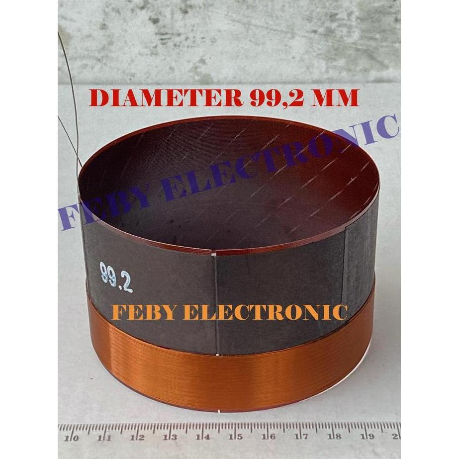 Spol speaker 99,2mm voice coil speaker spool spul speaker 4 inch