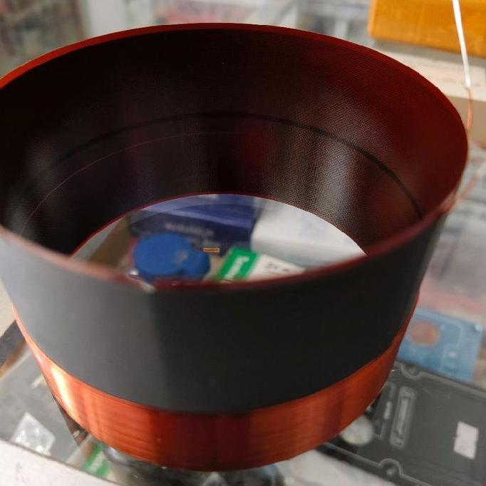 Spol Speaker PD 1850 import Spull Spiker PD1850 lilitan out 125mm Voice Coil 5" Spool PD1850 Spul PD
