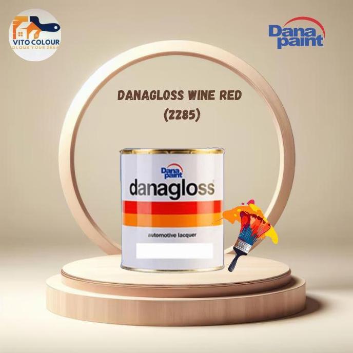 CAT DANAGLOSS WINE RED 2285 DISKON