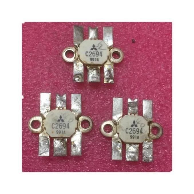 ORIGINAL CABUTAN 2SC2694 C2694 MITSUBISHI NPN RF POWER TRANSISTOR RKRW