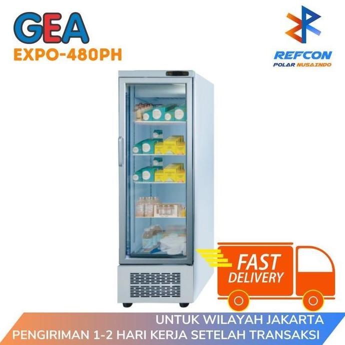 Bestseller- Showcase Farmasi GEA EXPO 490 PH / 490PH Pharmaceutical Refrigerator