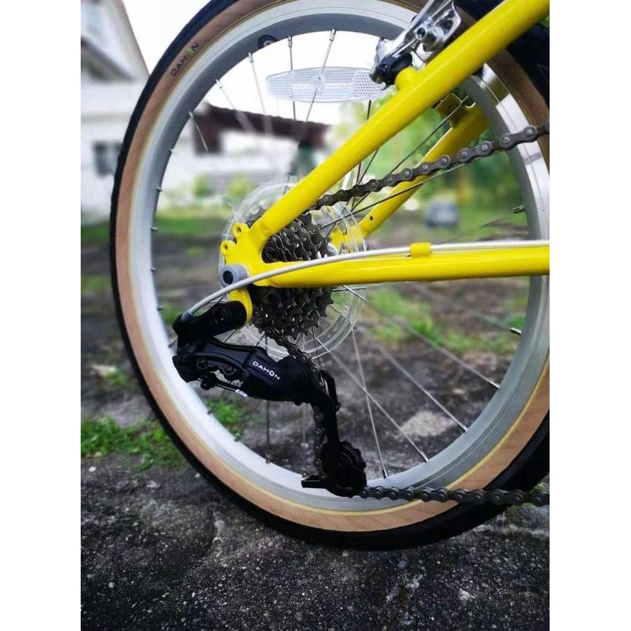 Promo Dahon Boardwalk D7 2021 20" - FULL DAHON 7 Speed Diskon