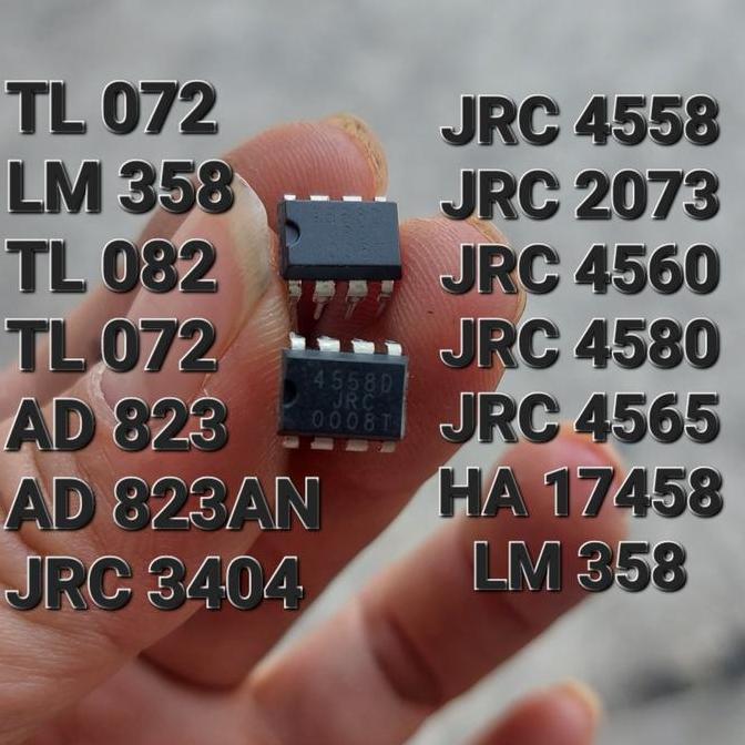 ( JRC 4558 )AD 823 823AN JRC 3404 JRC3404 AD823 AD823AN JRC4558D 4558D