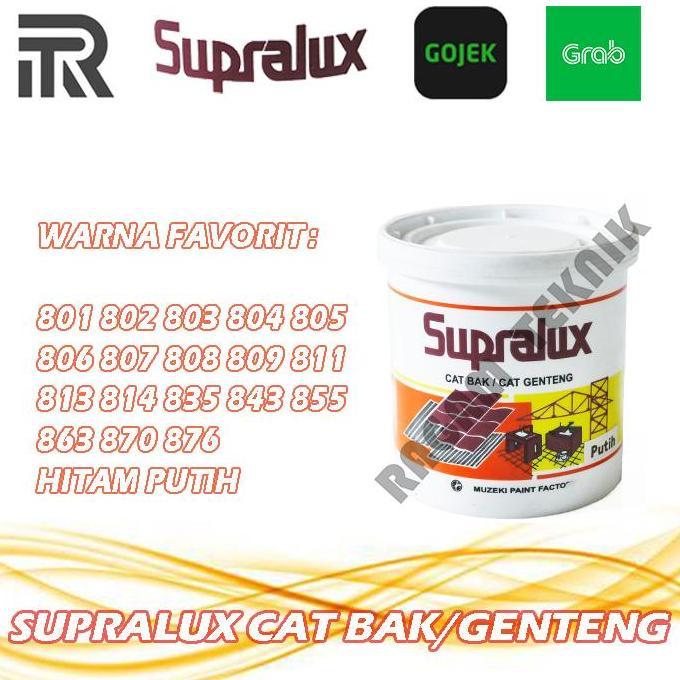 Kael- Supralux 4 Cat Genteng Dan Cat Kolam Bak 1 Kg