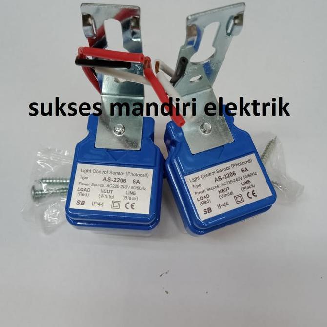 PHOTOCELL 6A FOTOSEL 6A SENSOR CAHAYA SB
