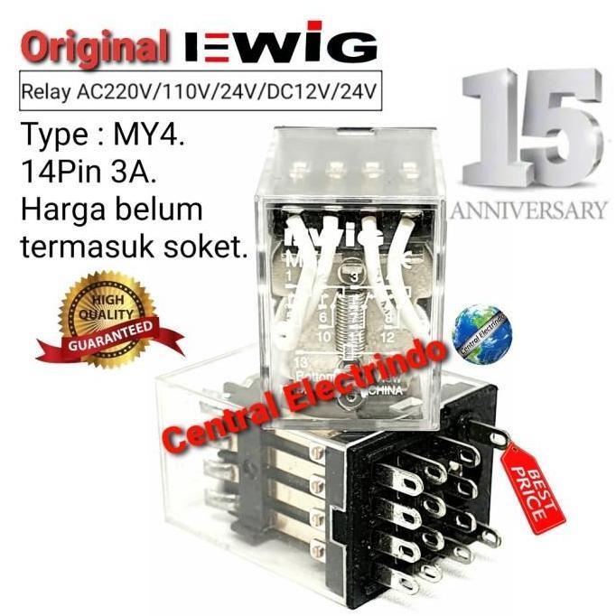 RELAY EWIG MY4 GOOD QUALITY. CE27