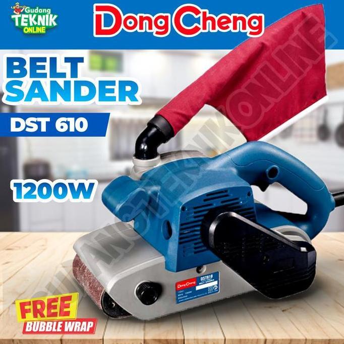 KAULANO Mesin Amplas TANK DONGCHENG DST610 / Mesin Amplas Belt Sander DST 610 - Mesin Amplas Tank Fi