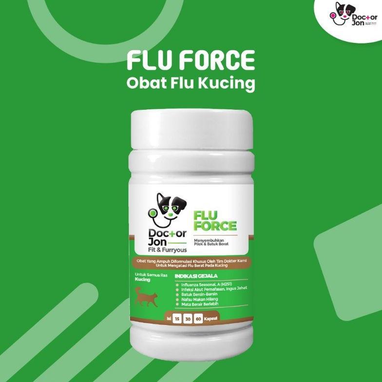 OBAT FLU  KUCING / PILEK KUCING | AMAN UNTUK KUCING HAMIL DAN MENYUSUI |DOCTOR JON FLU FORCE isi 15 