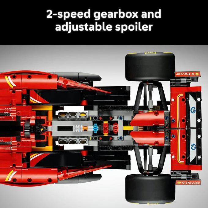 Promo LEGO Technic 42207 Ferrari SF-24 F1 Car (1,361 Pieces) Mainan Susunan Balok (18 Tahun+) Diskon