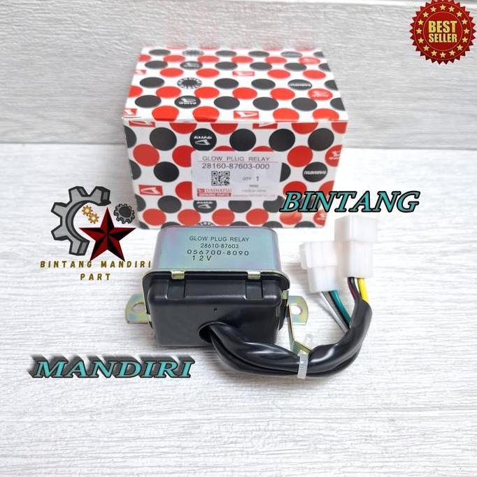 Relay Glow Plug Daihatsu F70 Taft Gt Hiline Rocky