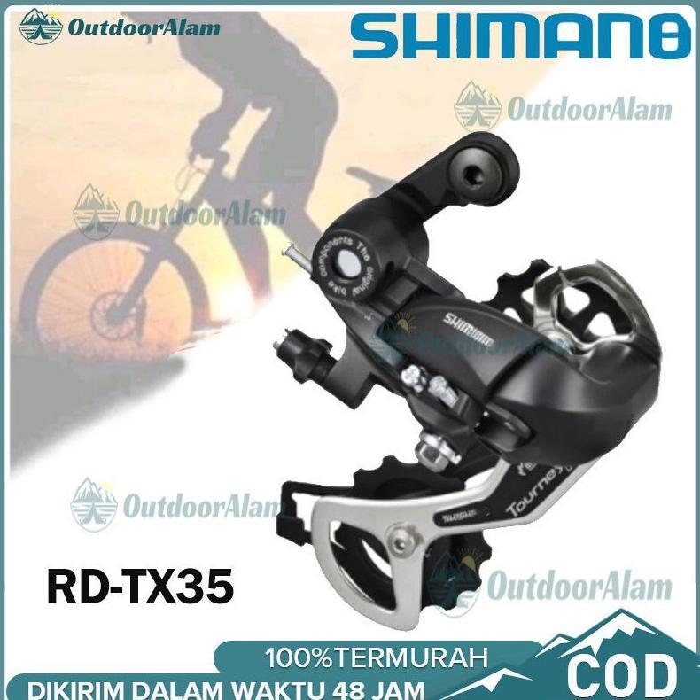 RD TX35 Tourney 6/7/8 Speed Rear Derailleur TX 35 Sepeda Lipat MTB Roadbike DLL  MTB Roadbike RD TX3