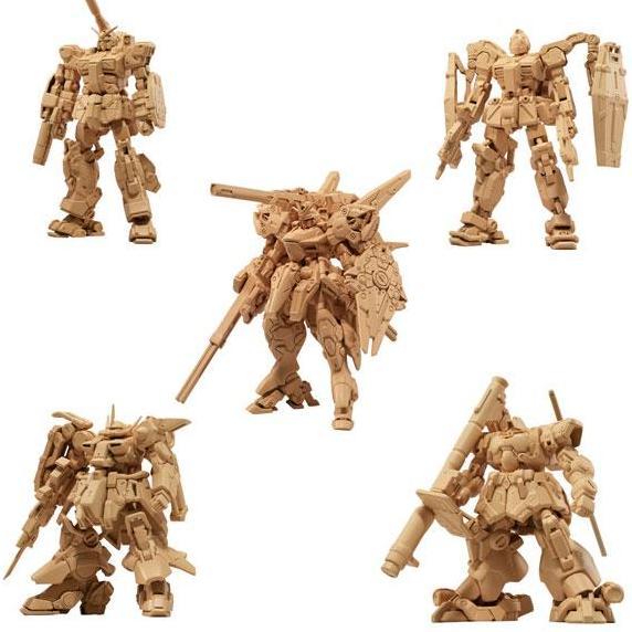 Promo Gundam Artifact phase 2 [5/SET Pale] FA GM V2-AB Zaku Dom MINI-PLA Kit Diskon