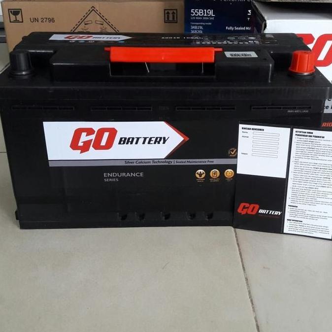 NEW Aki Kering MF Go Battery Din 100 60038 60044 100Ah GARANSI 1 Tahun