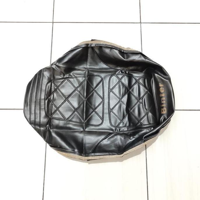 TERBARU - sarung jok kulit jok kawasaki binter merzy mercy KZ200 KZ 200 KZ-200 CDI nos