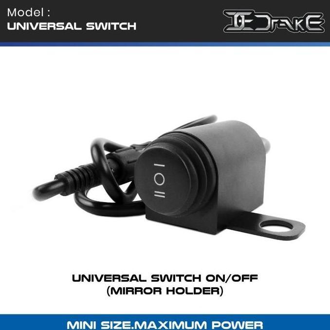 Aksesoris Drake Lampu Tembak Minimax Saklar Kabel Mode