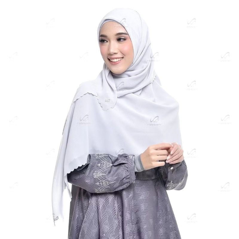 Kerudung Segi Empat Rabbani Zahira Aurion|Zahira Solder Xl