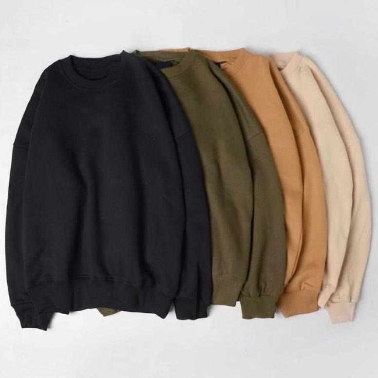ORIGINAL CREWNECK IMPORT BASIC POLOS PRIA/SWEATER POLOS PRIA.SWEATSHIRT/CN PRIA WANITA