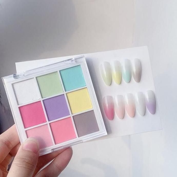 NAIL GRADIENT COMPACT OMBRE NAILART CHROME SHADOW NAILART LM