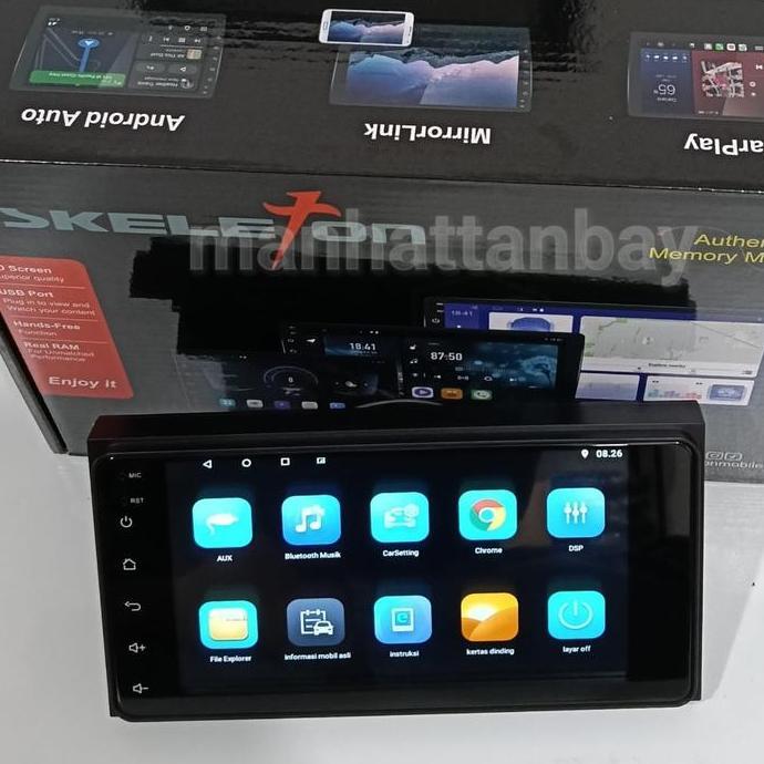 [Ram 2Gb-Skeleton Skt-8189T] Headunit Android Skeleton 7 Inch Pnp [Innova Lama], [Calya Sigra], [Ava