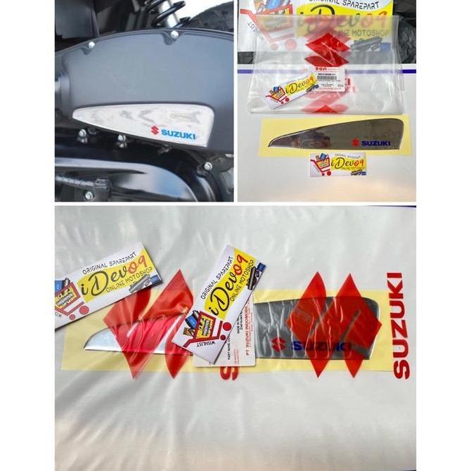 Aksesoris Dome Stiker Emblem Timbul Cover Air Box Filter Udara Original Address 110