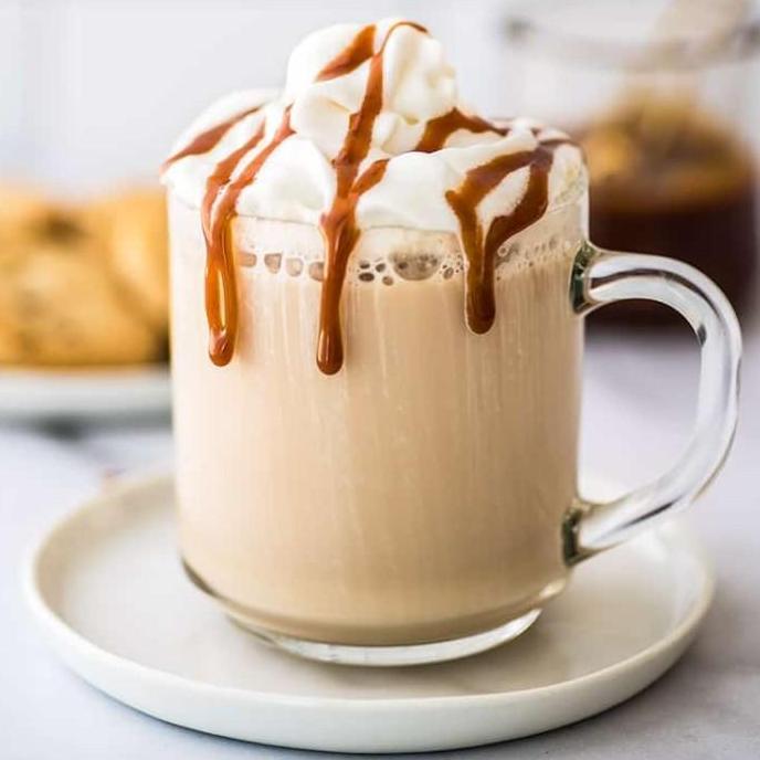 Zero- Trieste Salted Caramel Syrup 650Ml - Sirup Karamel Asin Guruh - Sirop Salt Caramel Almond Avoc