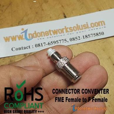 Silut- Konektor Connector Converter Fme F To F F Modem Ke Antena Tv Parabola
