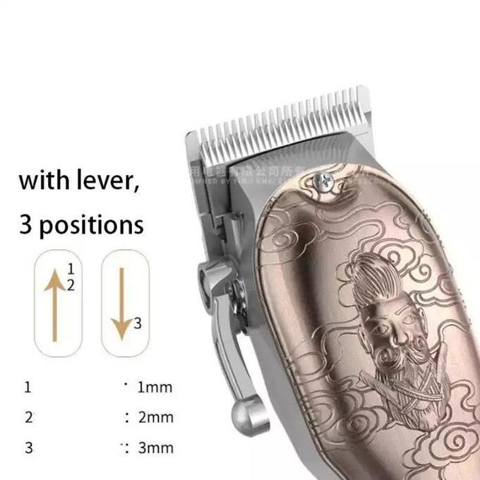 KEMEI KM 3705 ALAT CUKUR RAMBUT HAIR CLIPPER ELECTRIC CORDLESS RPM DIGITAL MESIN CUKURAN KM-3705