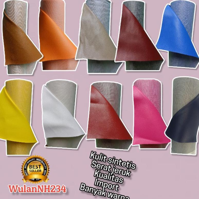 Premium Kulit Sintesis| Kain Oscar|Jok Motor| Motif Jeruk Kulit Imitasi