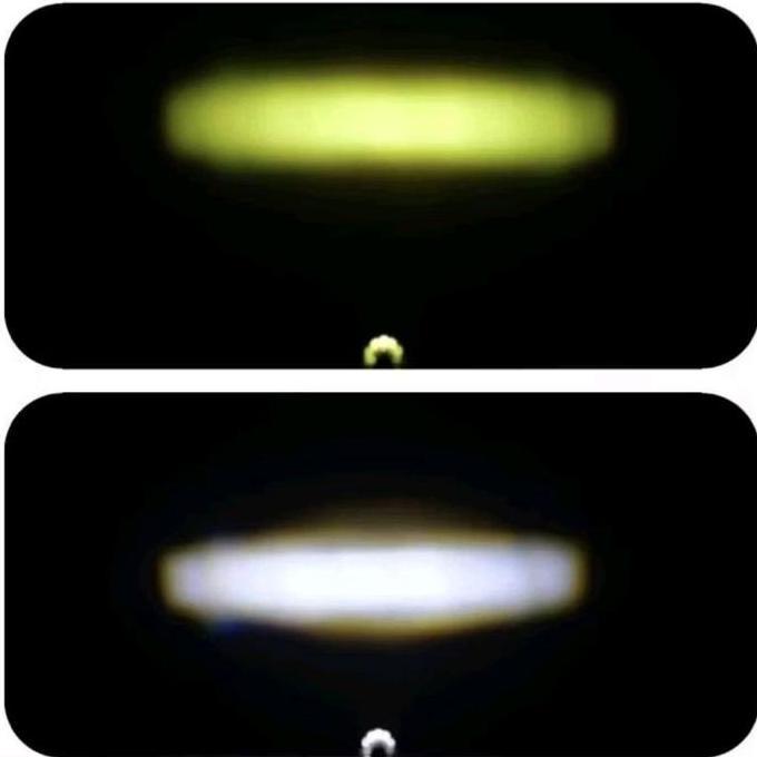Lampu Tembak Qr Eco9 D2 Laser Putih Kuning Motor Mobil 12 Volt